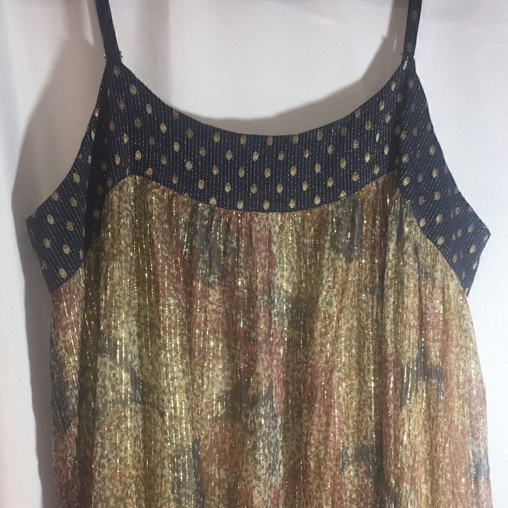 ANTHROPOLOGY RAGA NADINE SHIMMERS MIDI DRESS NEW NWT SMALL & SP - Picture 4 of 14
